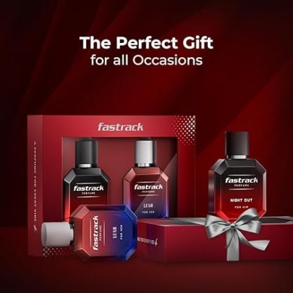 Fastrack Gift Pack- 50 ml x 2, Perfume for men & women Eau de Parfum - 100 ml (For Men & Women)
