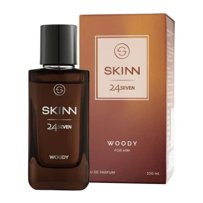 Skinn by Titan 24Seven Perfume for Men - Woody Eau De Parfum