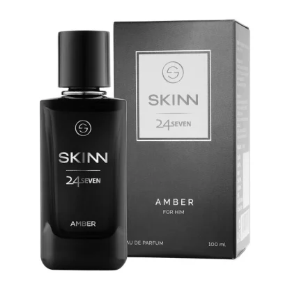 Skinn by Titan 24Seven Perfume for Men - Amber Eau De Parfum