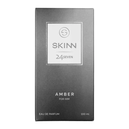 Skinn by Titan 24Seven Perfume for Men - Amber Eau De Parfum