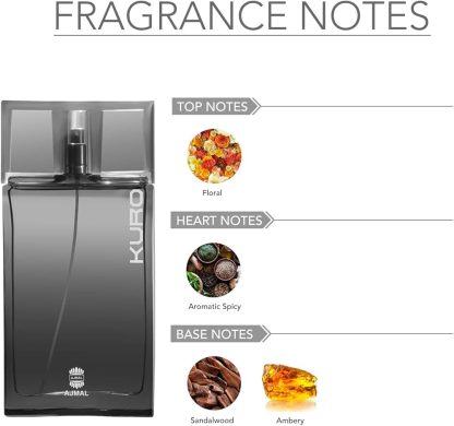 Ajmal Kuro Eau de Parfum for Men